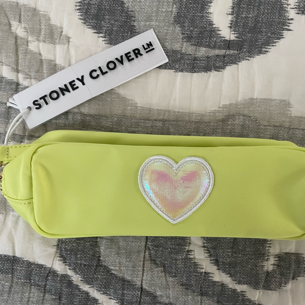 SCL lime pencil case